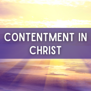 Contentment in Christ